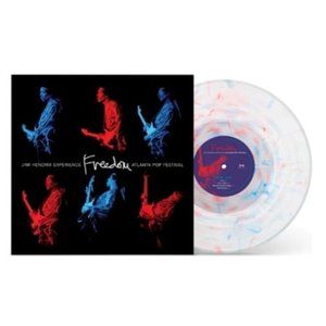 Jimi Hendrix Freedom LP ~ Exclusive White Vinyl w/Red, White & Blue Swirl ~ New!